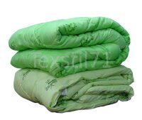 Одеяло бамбук толстое плотность 300 г/м2 в микрофибре размер 2 спальное